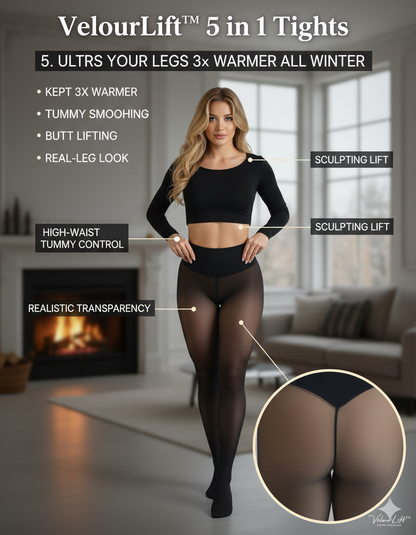 VelourLift™ 5 in 1 Tights