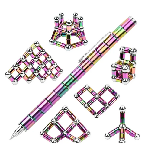 Fidget Pen Multifunctional- Magnetic, Writing, Rotating Stylus & Stress Reliever